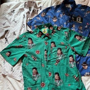 NWT RSVLTS Short Sleeve Button Ups